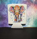 Koozie - White with Heat Transfer Design